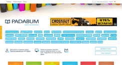 Desktop Screenshot of padabum.com